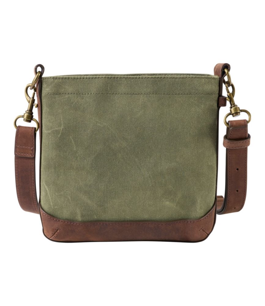 Waxed Canvas Crossbody, Small