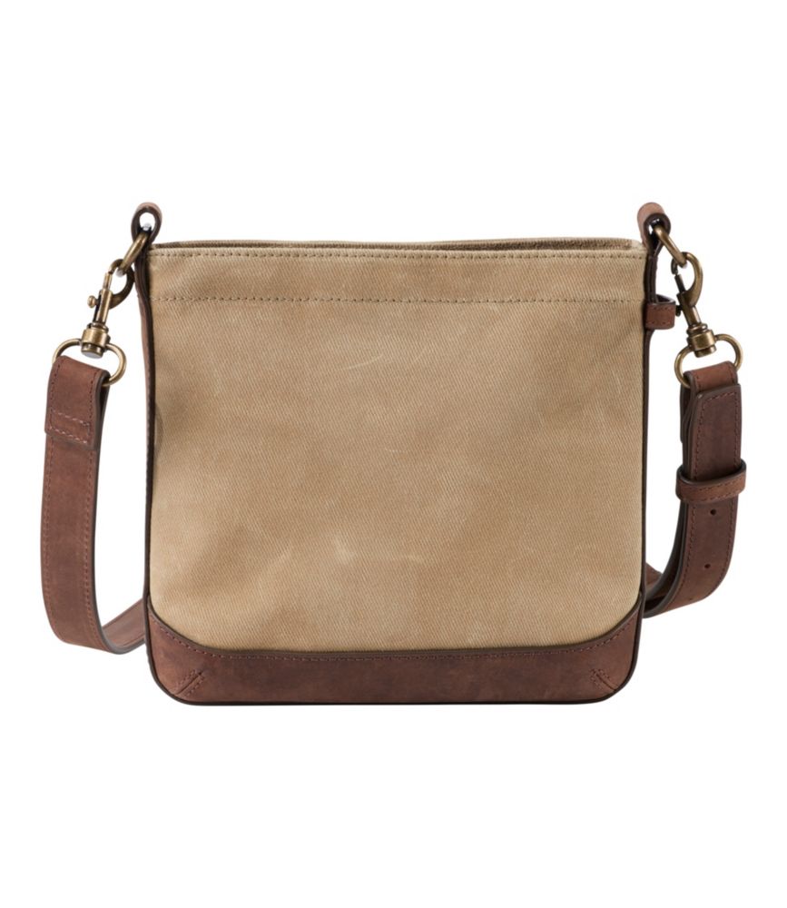 Waxed Canvas Crossbody, Small