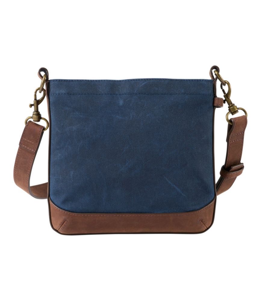 Waxed Canvas Crossbody, Small