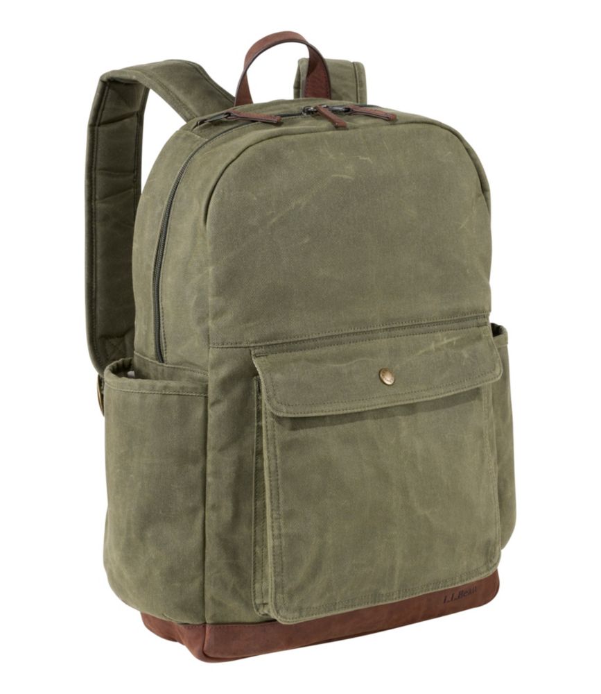 Waxed Canvas Backpack