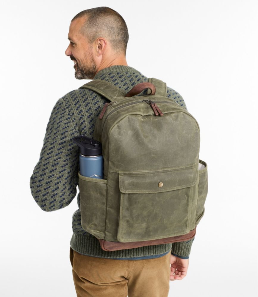 Waxed Canvas Backpack