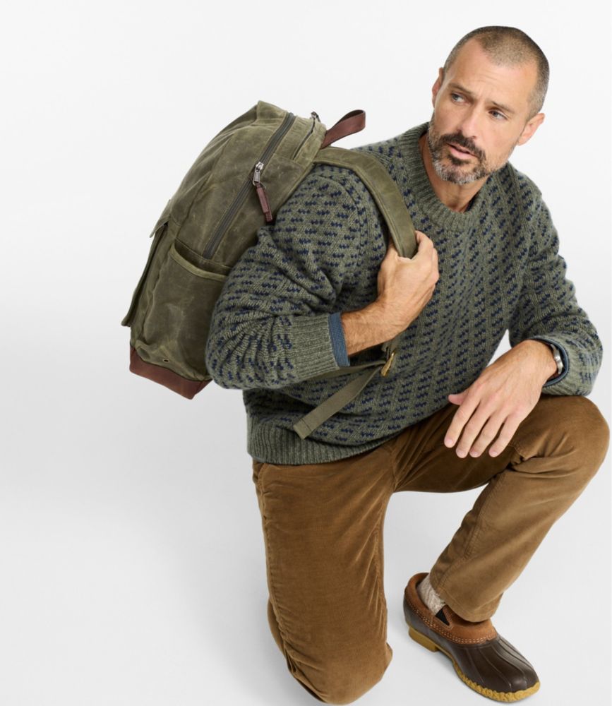 Waxed Canvas Backpack