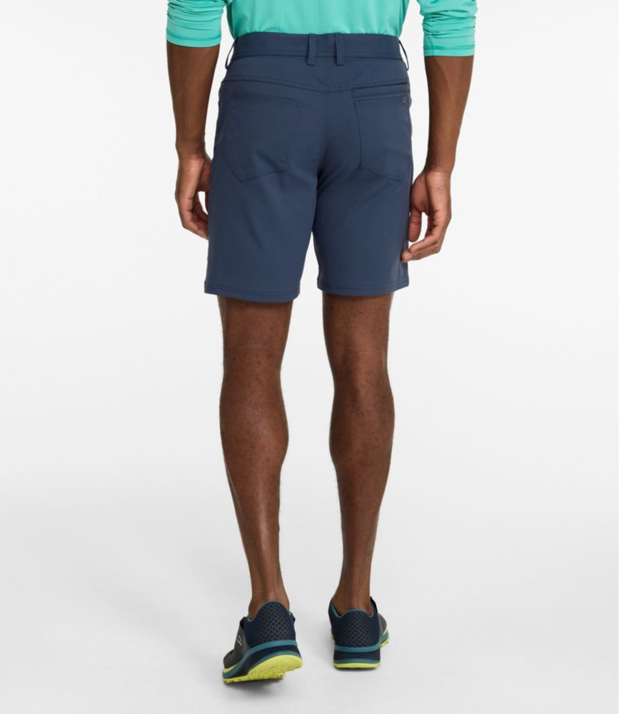 Men's VentureStretch Five-Pocket Shorts, 9", Carbon Navy, small image number 3