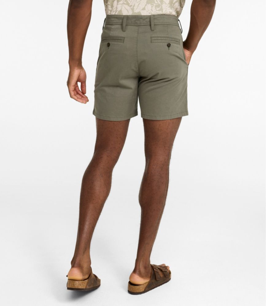 Men's Sunwashed Khaki Shorts, 7"