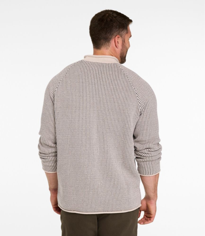 Men's The Original Double L&reg; Rollneck Sweater, Bird's-Eye, Oatmeal Birdseye, small image number 5