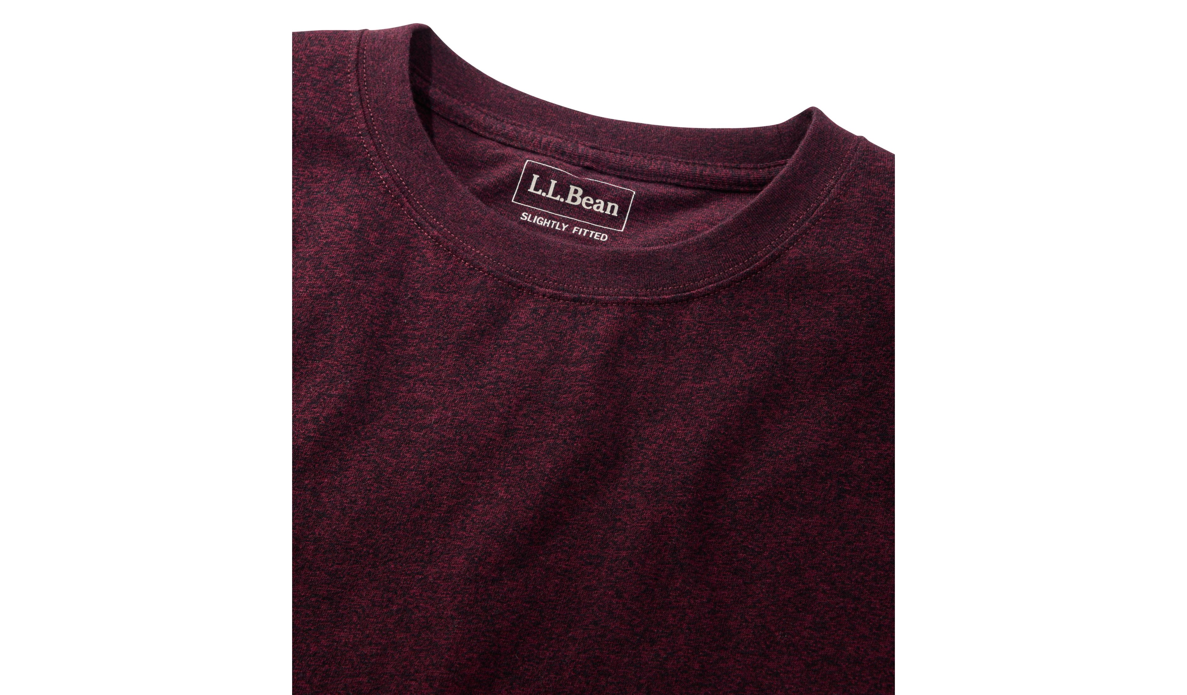 Men's Carefree Unshrinkable Tee, Slightly Fitted, Short-Sleeve