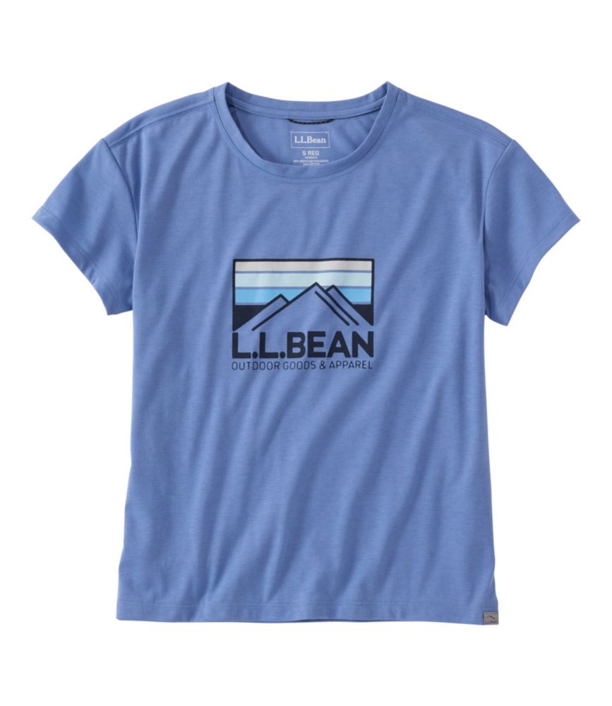 Women's Mountainside Crewneck Tee, Short-Sleeve Graphic