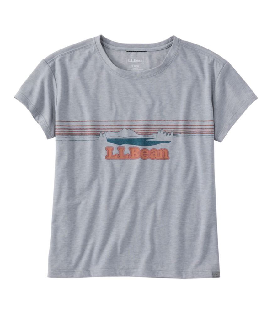 Women's Mountainside Crewneck Tee, Short-Sleeve Graphic