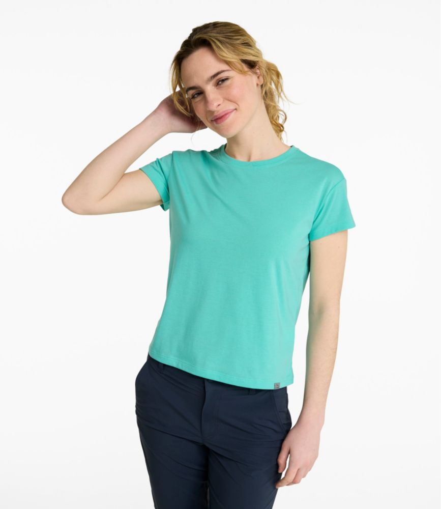 Women's Mountainside Crewneck Tee, Short-Sleeve