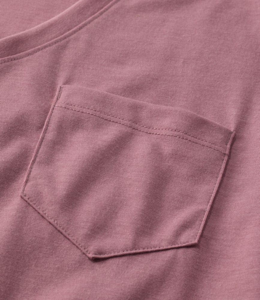 Women's Mountainside V-Neck Pocket Tee, Short Sleeve, Sea Salt, small image number 4