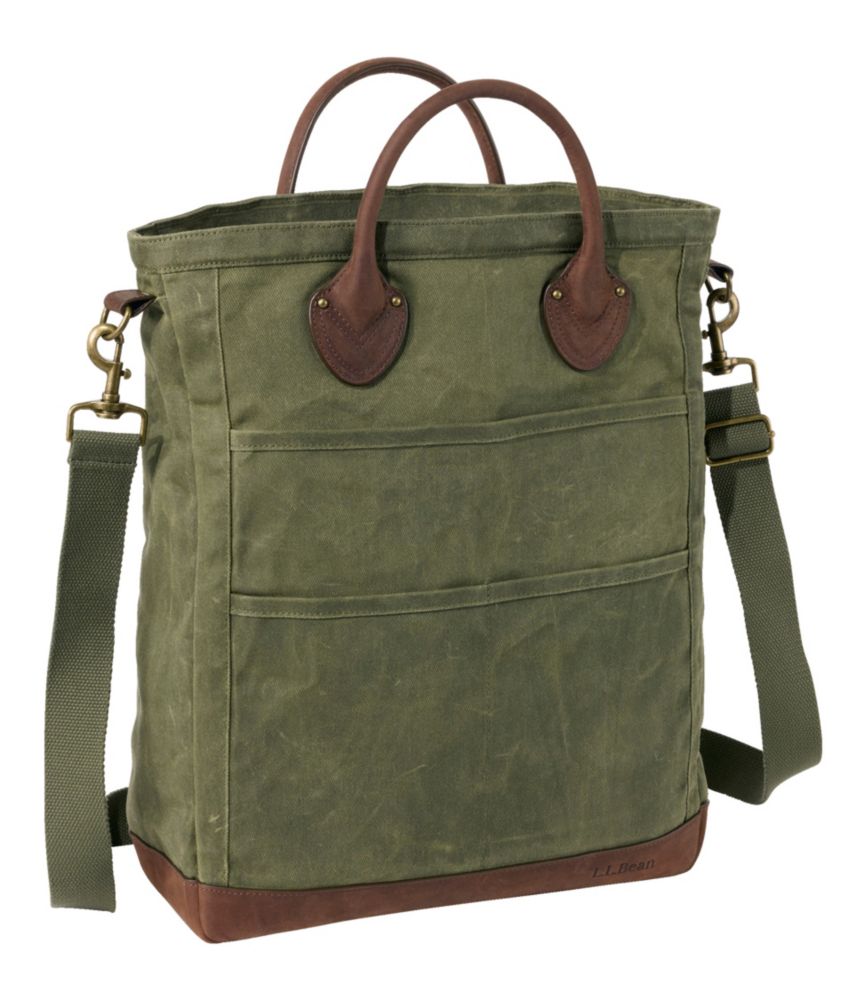 Waxed Canvas Tote