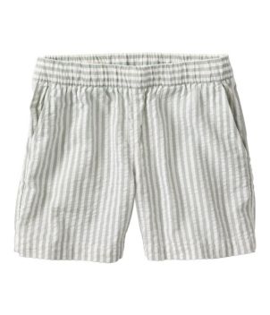 Women's Bean's Seacoast Seersucker Shorts, New