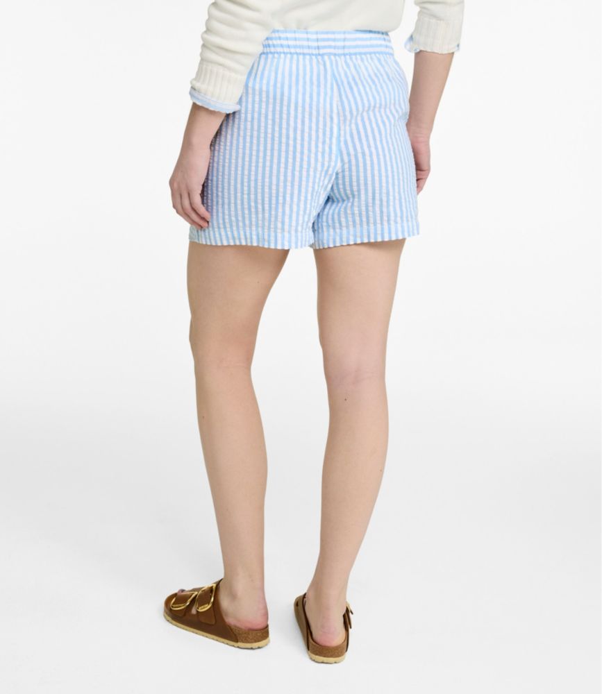 Women's Bean's Seacoast Seersucker Shorts