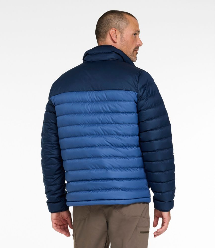 Men's Access Down Puffer, Colorblock, Nautical Navy/Bordeaux, small image number 3