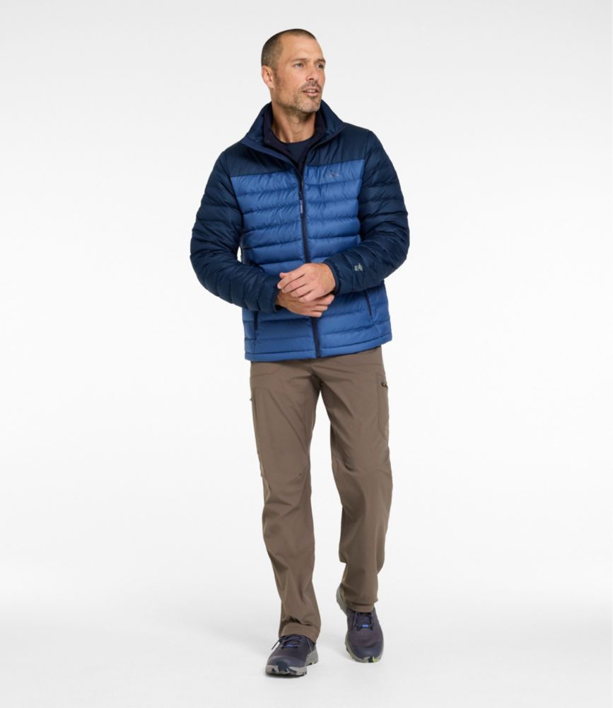 Men's Access Down Puffer, Colorblock, Nautical Navy/Bordeaux, small image number 4
