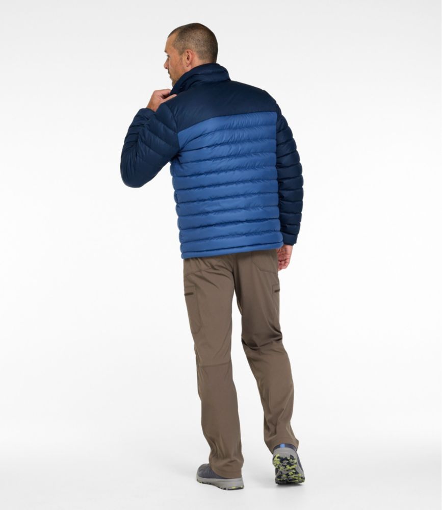 Men's Access Down Puffer, Colorblock, Nautical Navy/Bordeaux, small image number 5