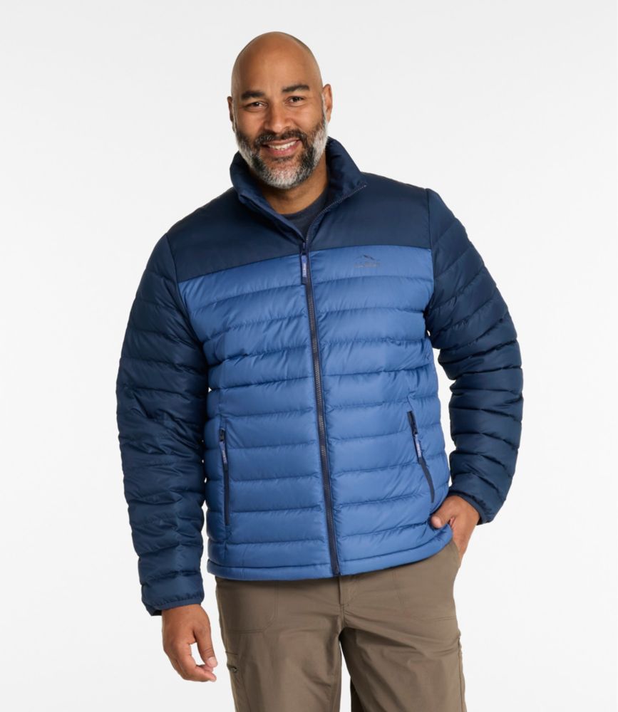 Men's Access Down Puffer, Colorblock, Nautical Navy/Bordeaux, small image number 6