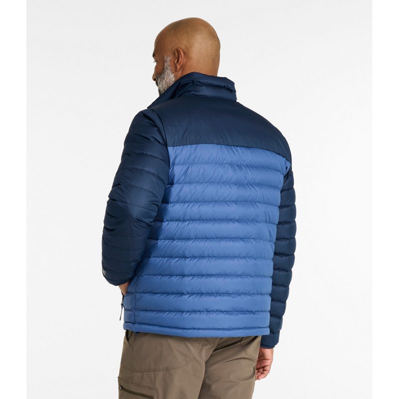 L.L.Bean Men's Access Down Puffer, Colorblock Small NWT image 7