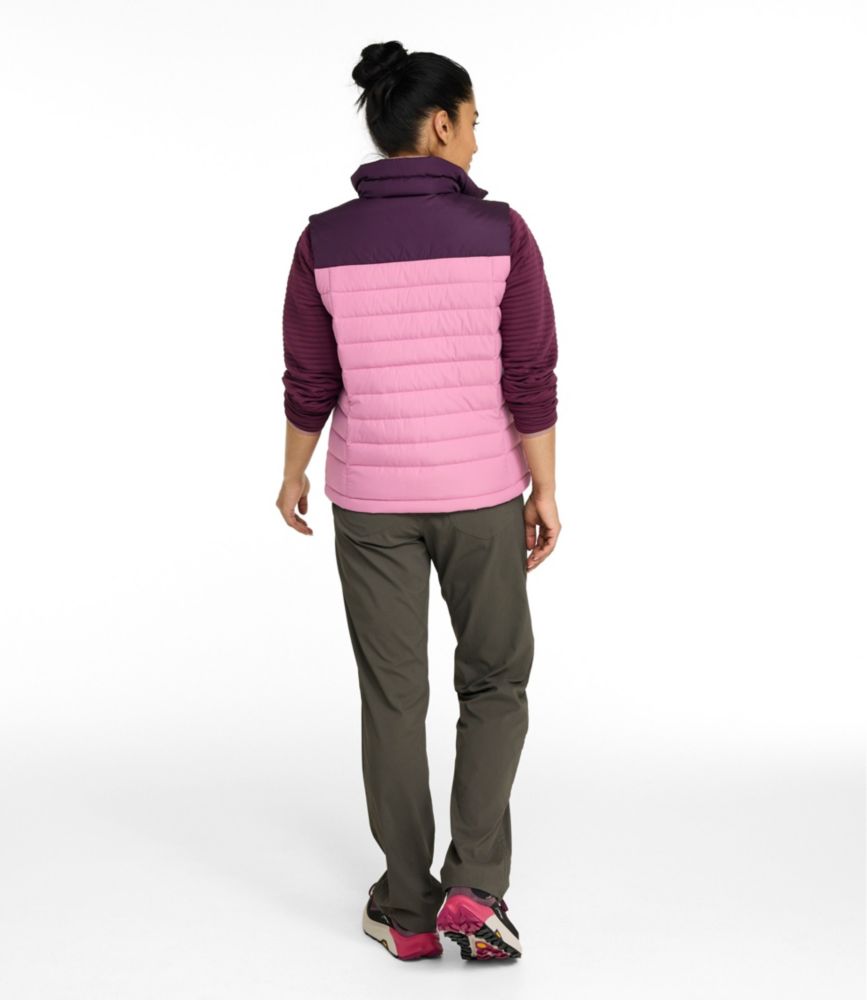 Women's Access Down Vest, Colorblock, Eggplant/Iced Orchid, small image number 5