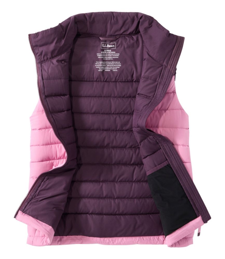 Women's Access Down Vest, Colorblock, Eggplant/Iced Orchid, small image number 6