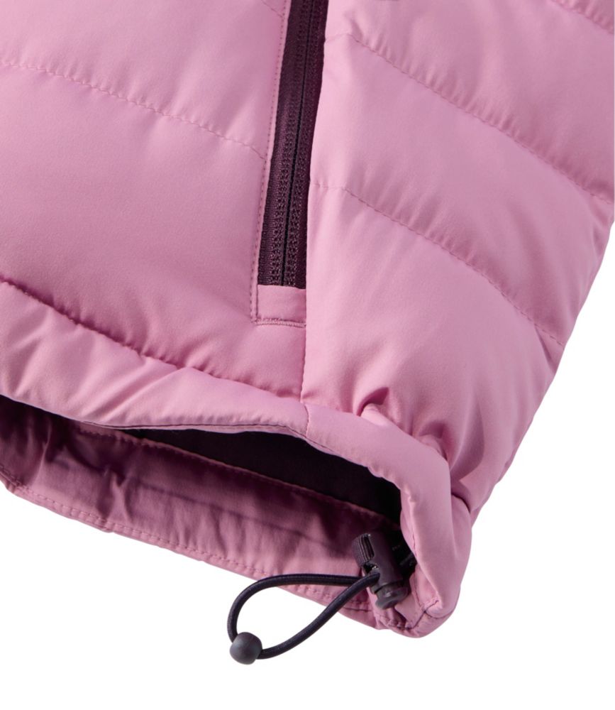 Women's Access Down Vest, Colorblock, Eggplant/Iced Orchid, small image number 8