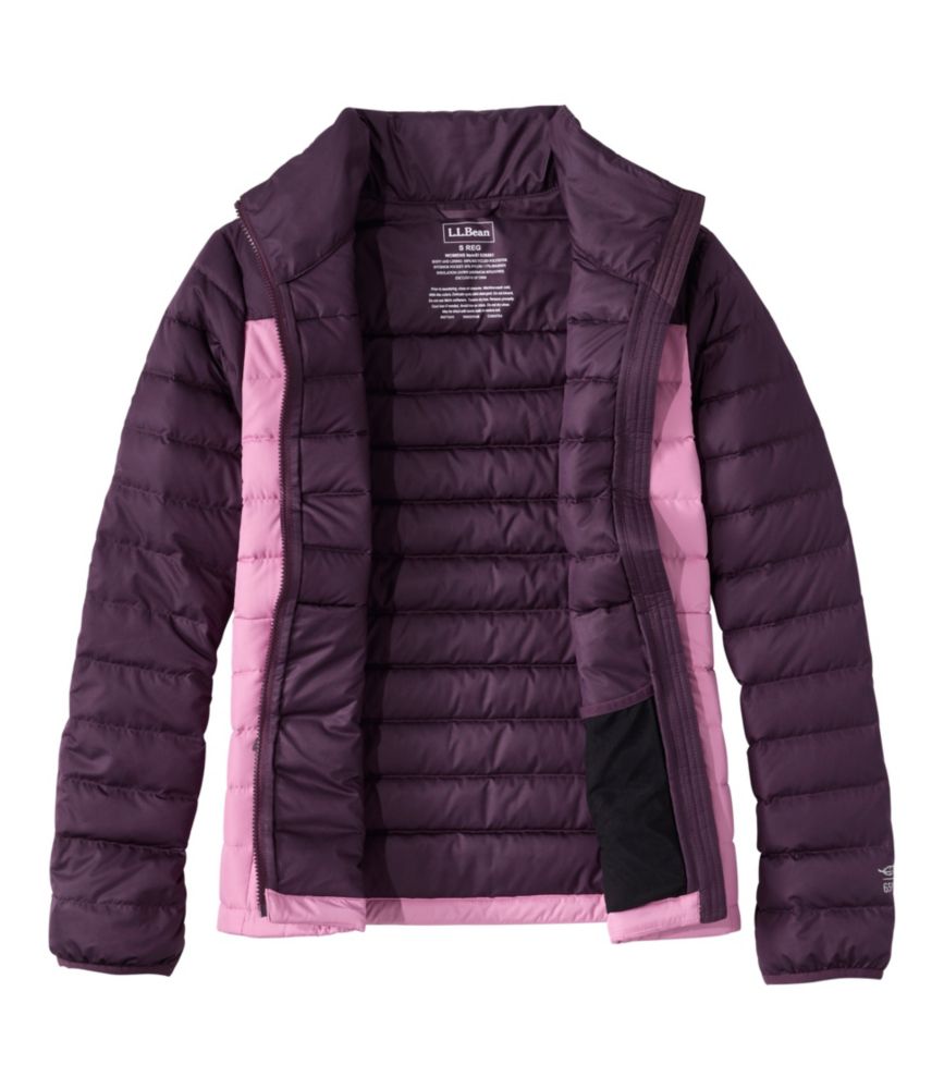 Women's Access Down Puffer, Colorblock, Eggplant/Iced Orchid, small image number 6