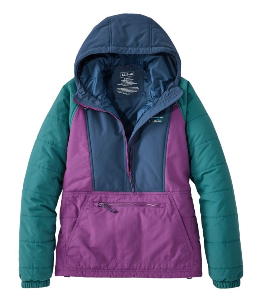 Women's Mountain Classic Insulated Anorak, Colorblock