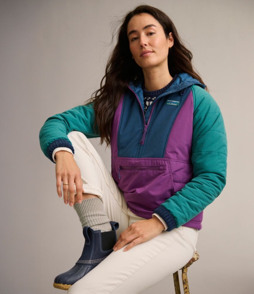 Women's Mountain Classic Insulated Anorak, Colorblock