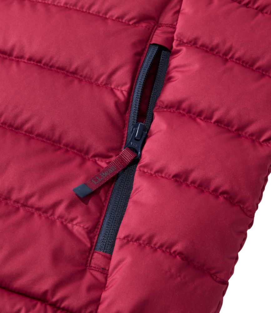 Men's Access Down Vest, Colorblock, Nautical Navy/Bordeaux, small image number 11