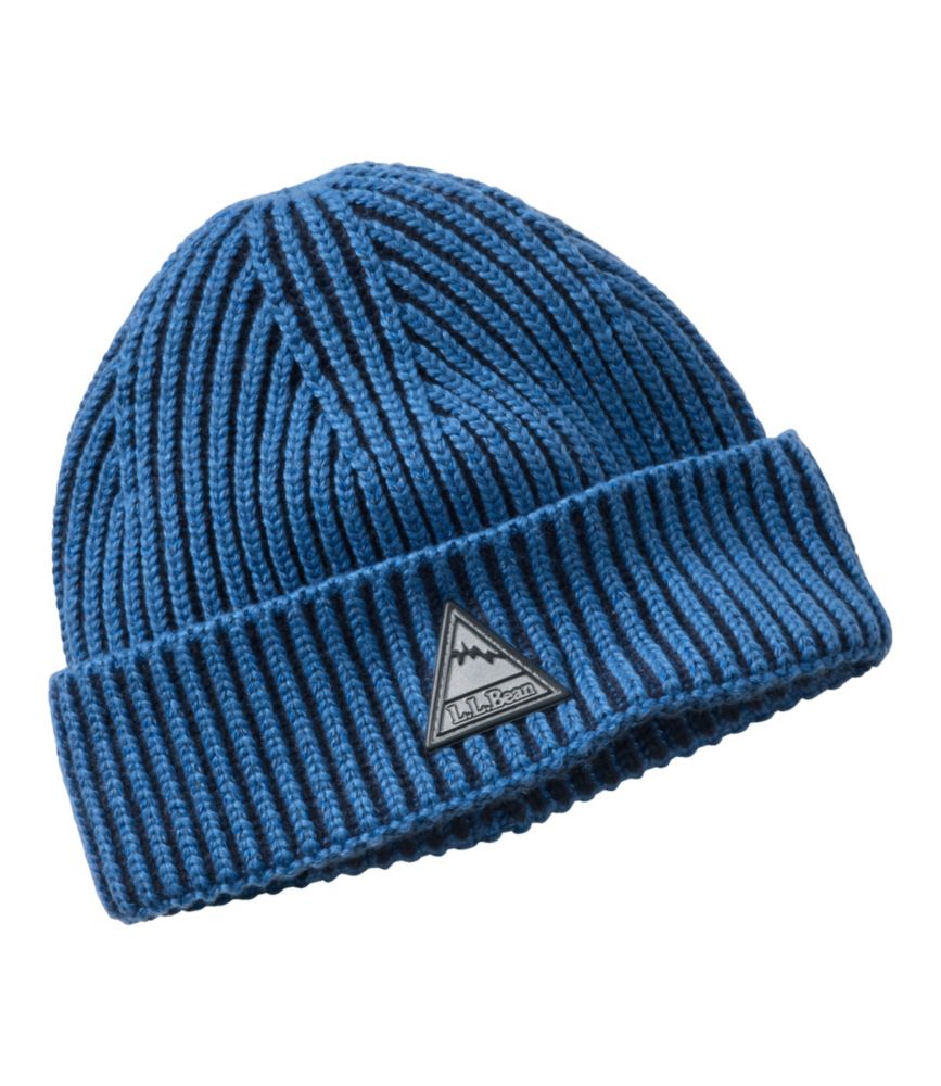 Kids' Chunky Rib Reflective Beanie Hat main