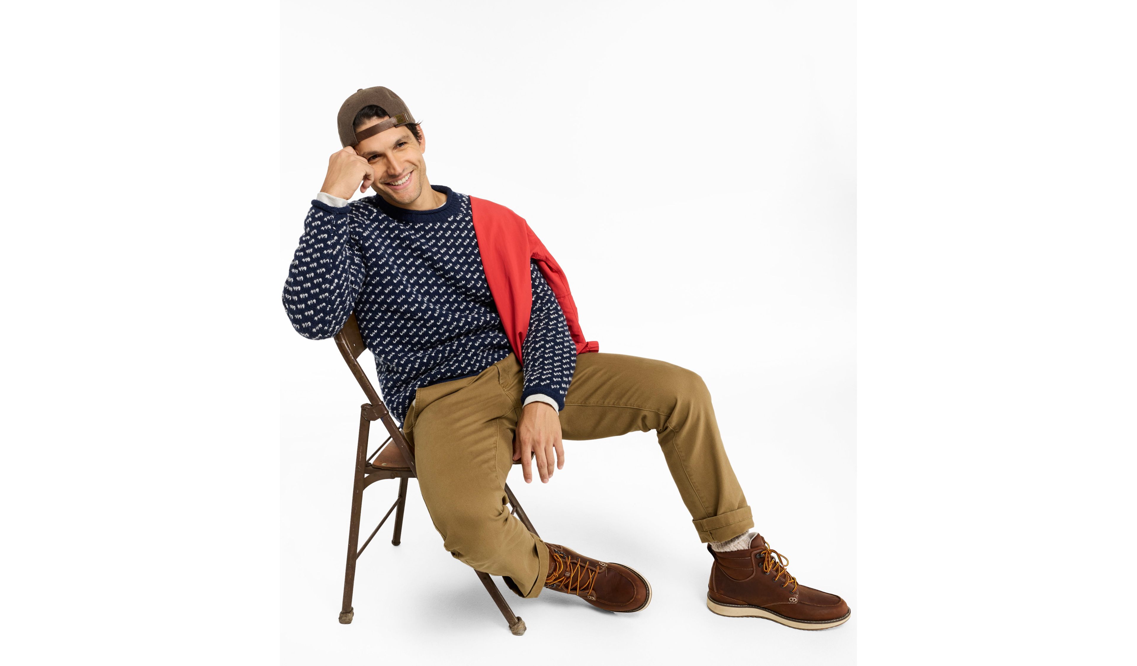 Men's Bean's Classic Ragg Wool Sweater, Rollneck, Birds'-Eye