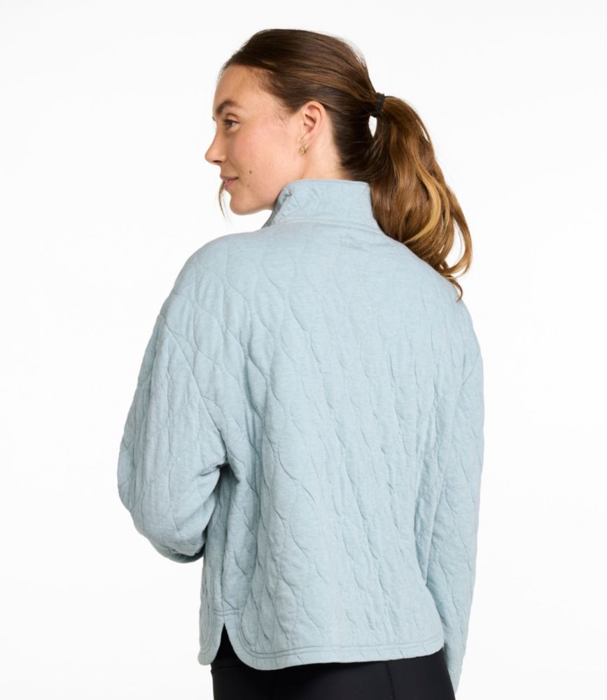 Women's VentureSoft Quilted Full-Zip Jacket, Bone, small image number 3
