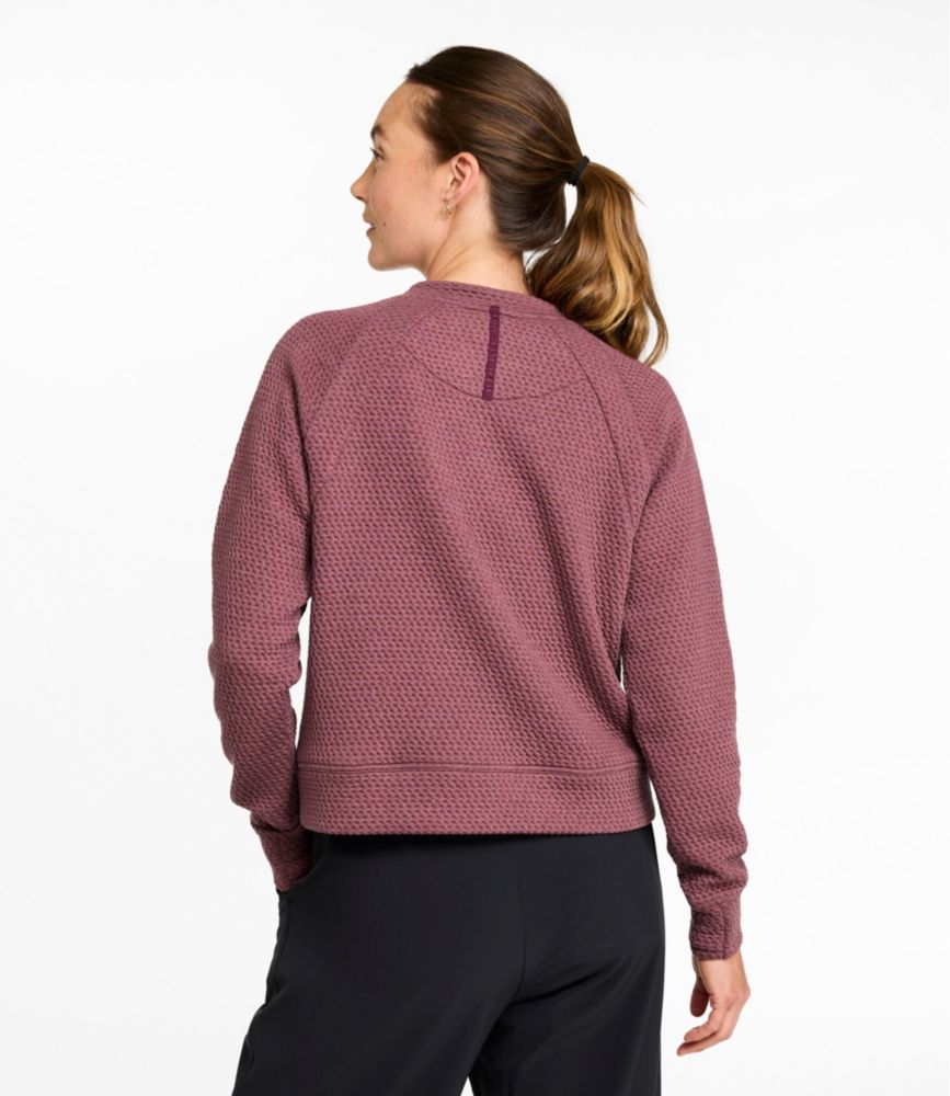 Women's Ridgeknit Crewneck Pullover, Dark Cinder, small image number 3