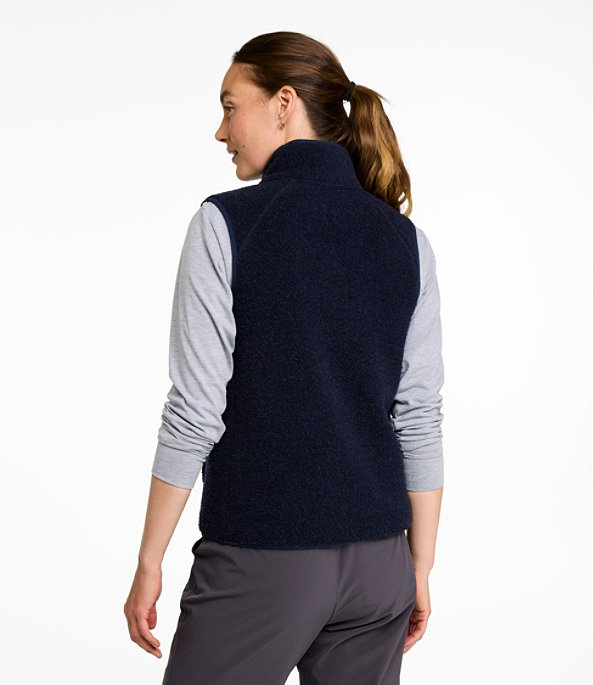 All Season Wool Fleece Vest , Balsam, large image number 2