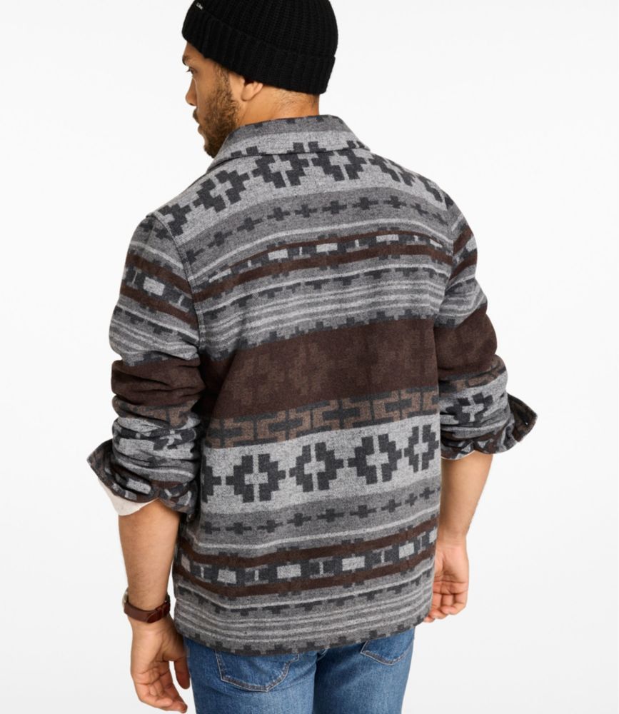 Men's Signature Jacquard Shirt Jac, Deep Rosewood, small image number 3