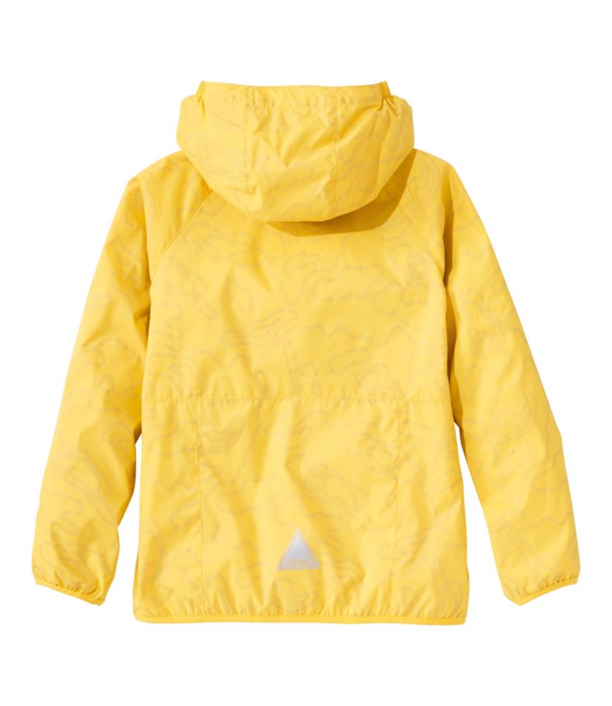 Kids' Wind and Rain Jacket, Lined & Reflective Zipper