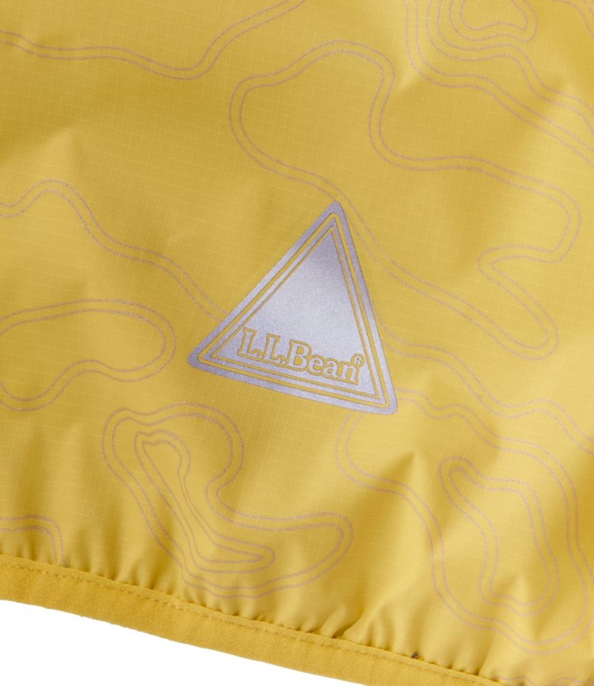 Kids' Wind and Rain Jacket, Lined & Reflective Zipper