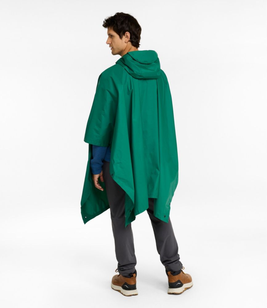 Adults' Trail Model Rain Poncho, Bright Yellow, small image number 5