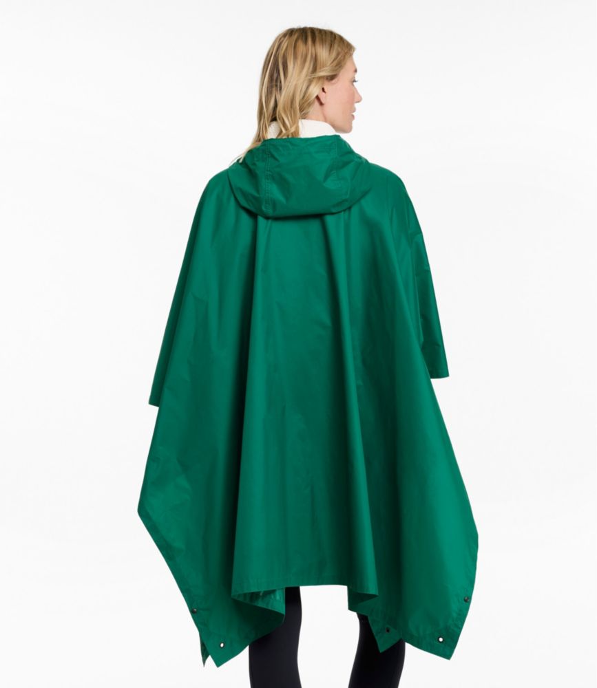 Adults' Trail Model Rain Poncho, Bright Yellow, small image number 8