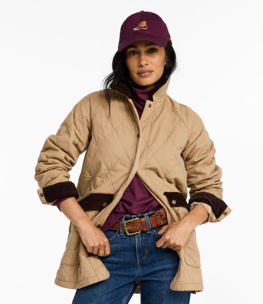 Women's Insulated Quilted Field Coat