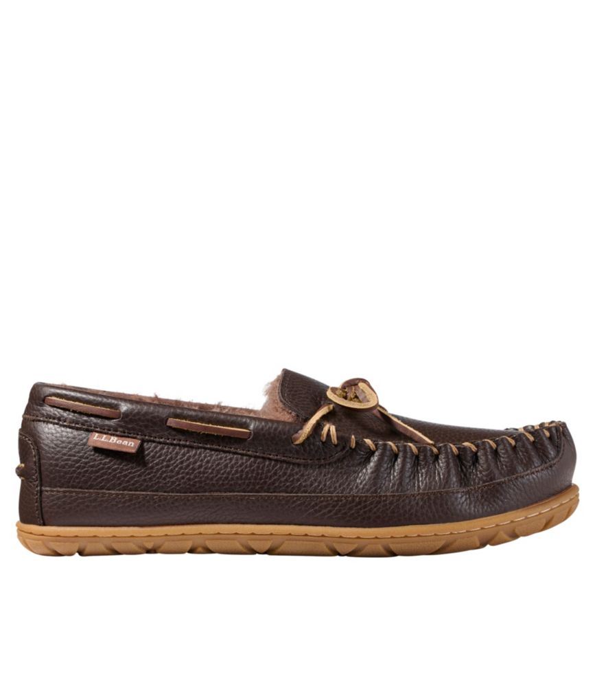 Men's Wicked Good Slippers, Leather Moccasins II