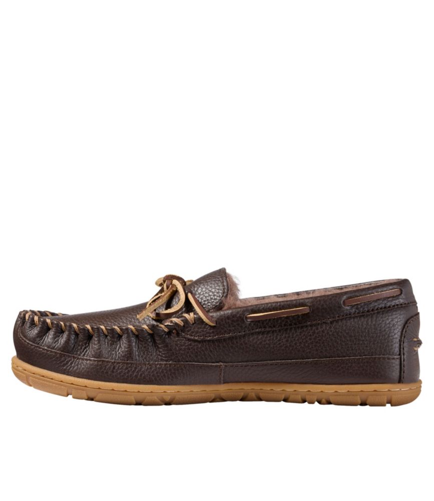 Men's Wicked Good Slippers, Leather Moccasins II