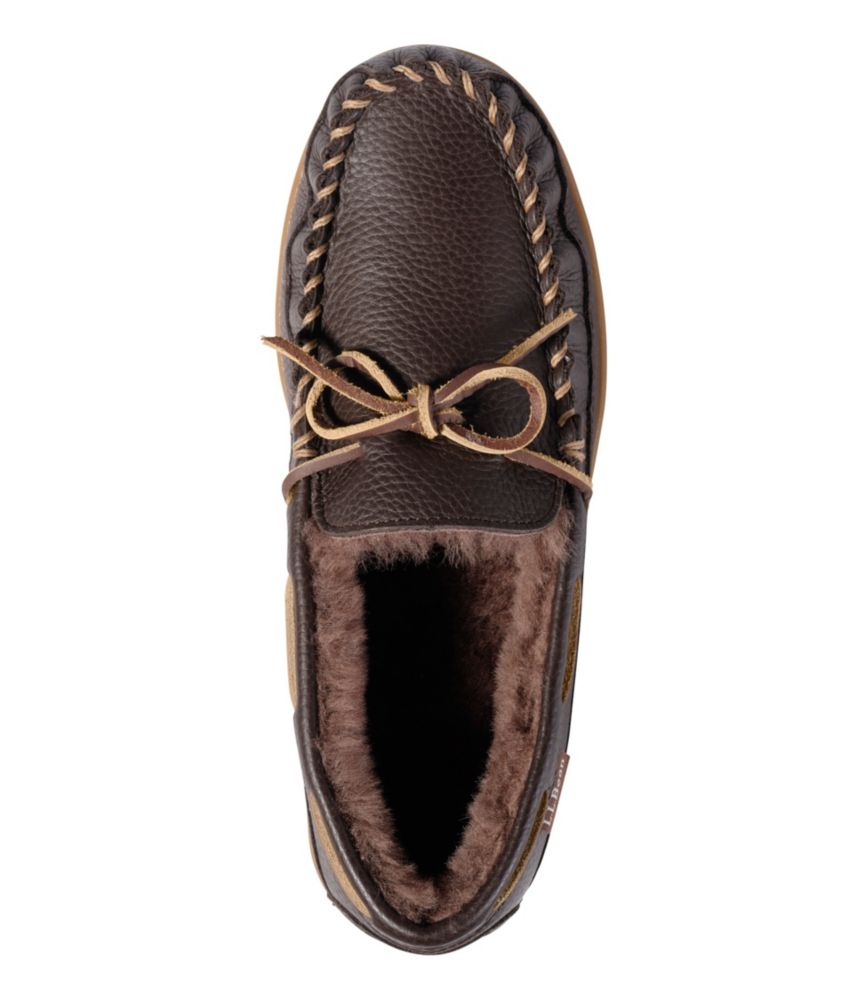 Men's Wicked Good Slippers, Leather Moccasins II