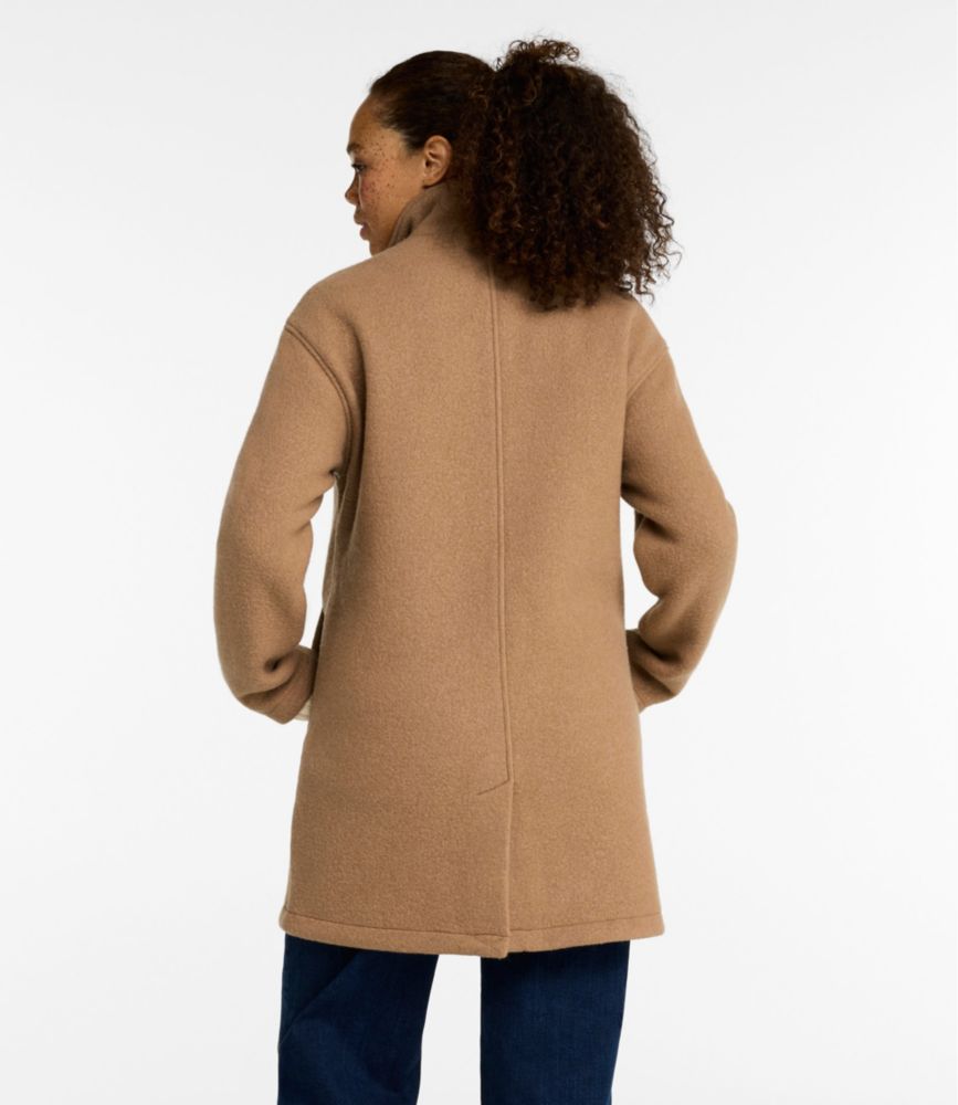 Women's Bean's Boiled Wool Coat