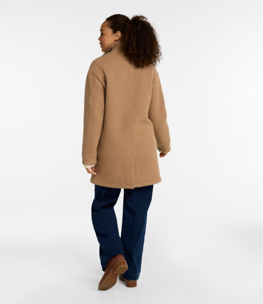 Women's Bean's Boiled Wool Coat