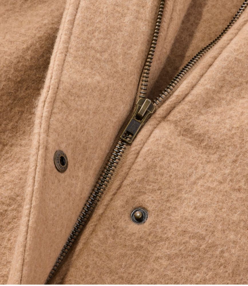 Women's Bean's Boiled Wool Coat