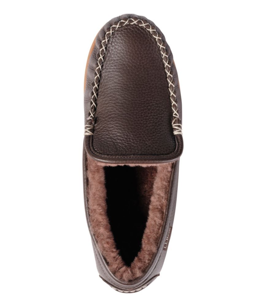 Men's Wicked Good Slippers, Leather Venetians