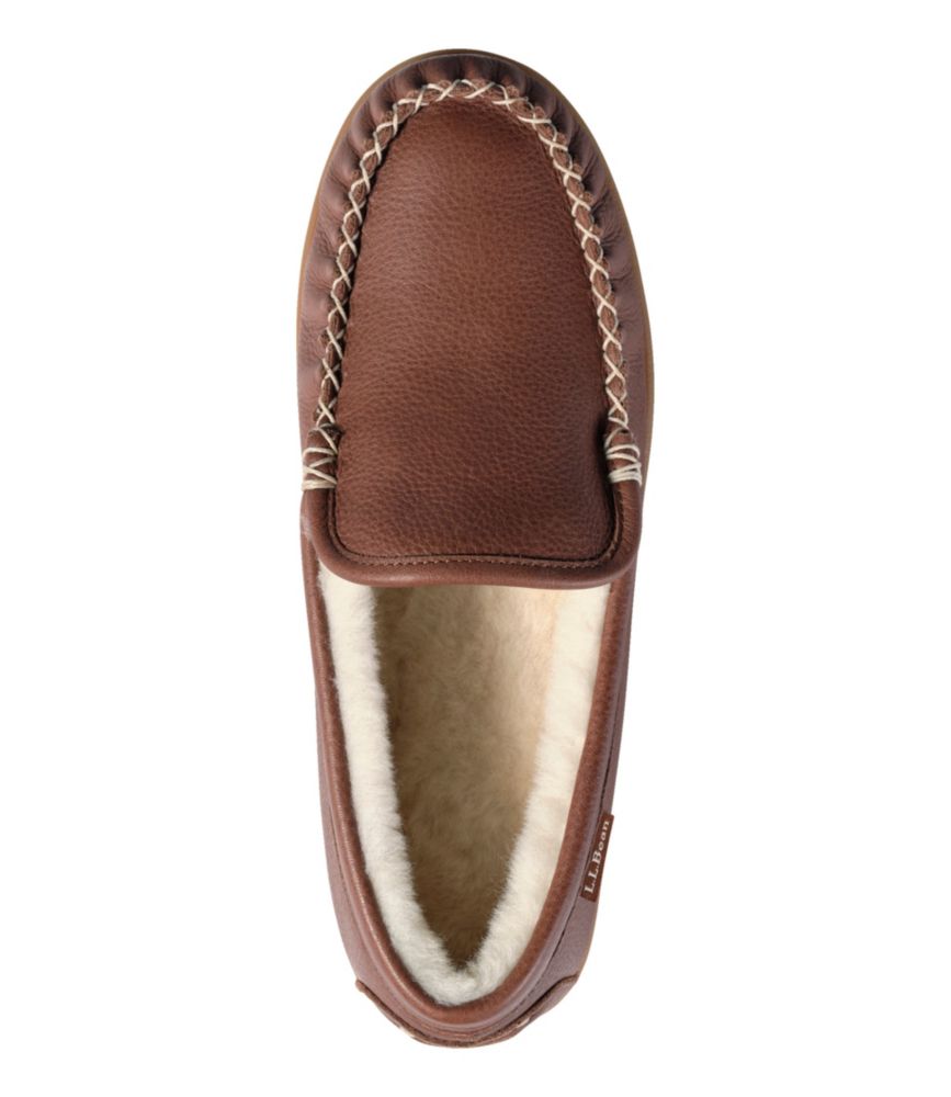 Men's Wicked Good Slippers, Leather Venetians