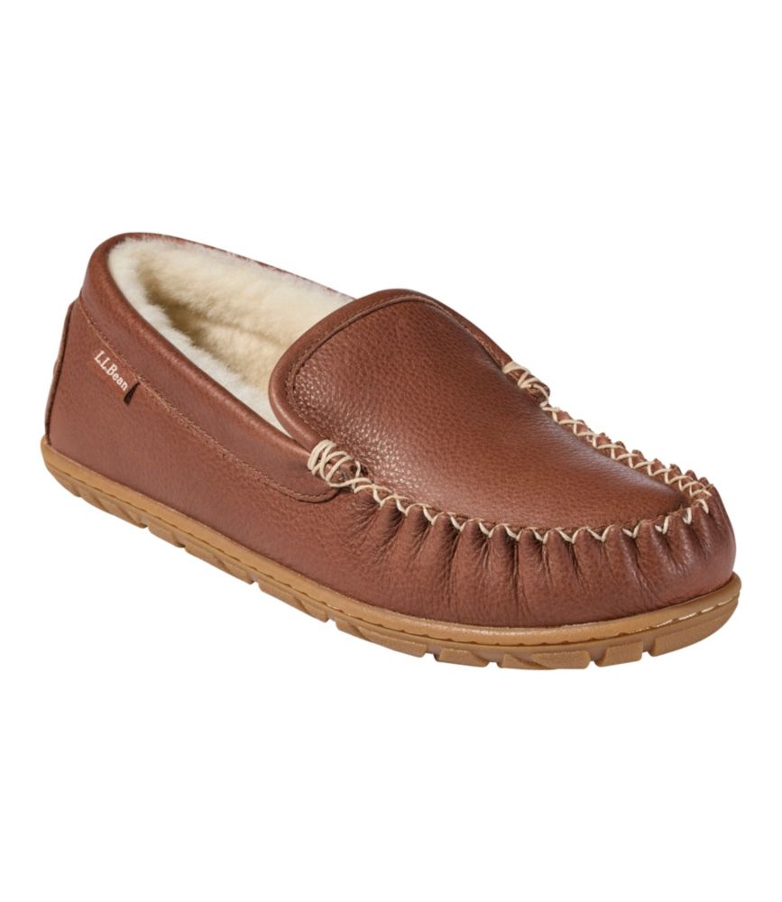 Men's Wicked Good Slippers, Leather Venetians