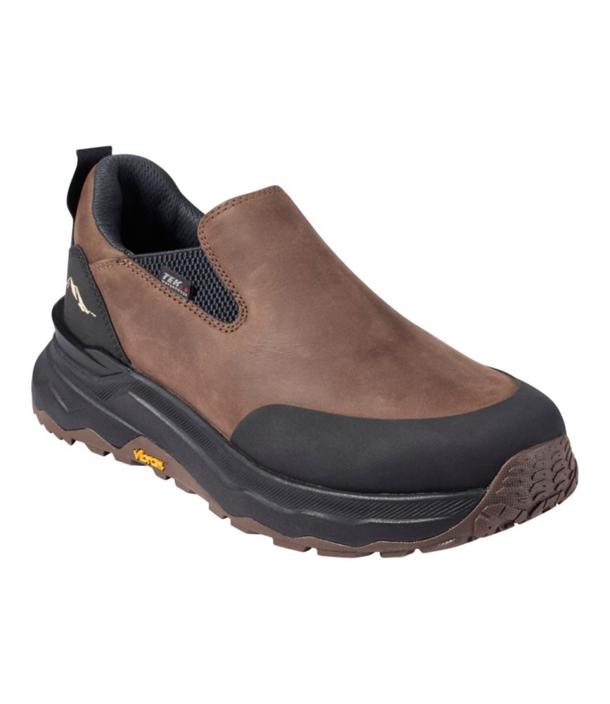 Men's NextVenture Waterproof Slip-On Shoes, Leather, Deepest Brown Nubuck, small image number 6